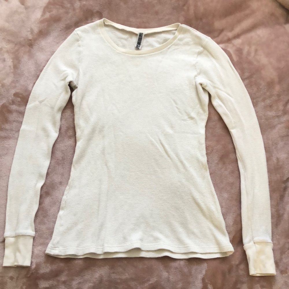 Buckle long sleeve shirt